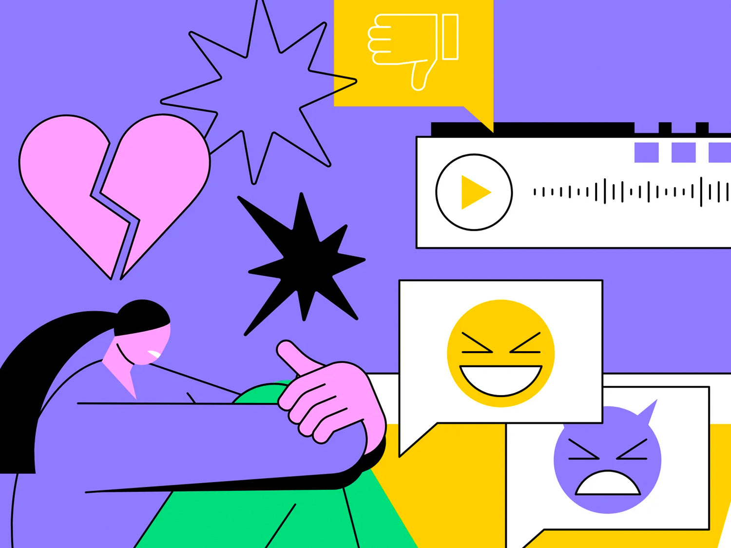 Navigating negative comments (or a crisis) on social media
