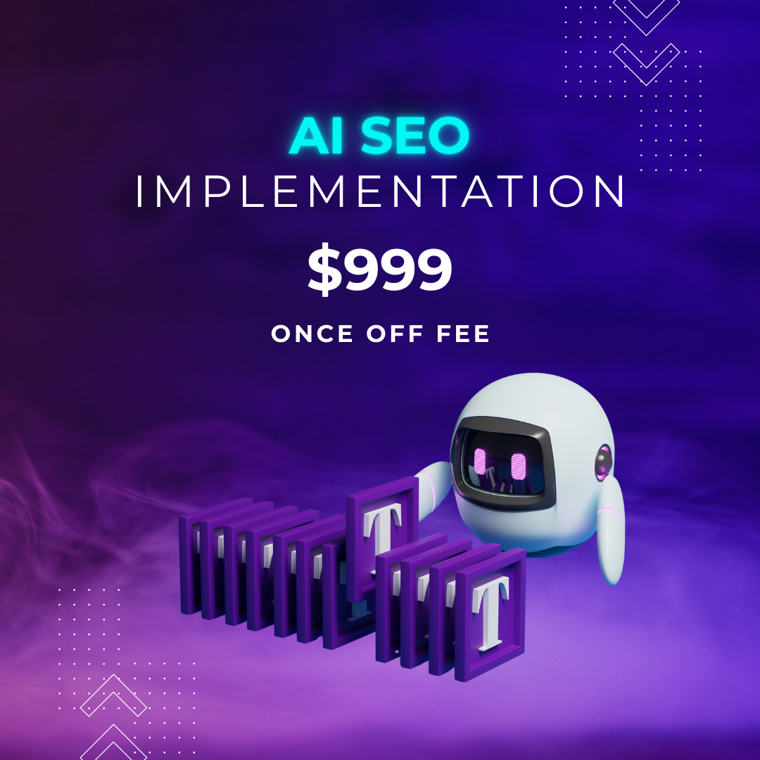 AI SEO Implementation - Black Friday